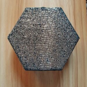 Hexagon crossbody purse
